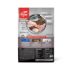 ORIJEN Fit & Trim, primeros ingredientes frescos-crudos para proteína de alta calidad.