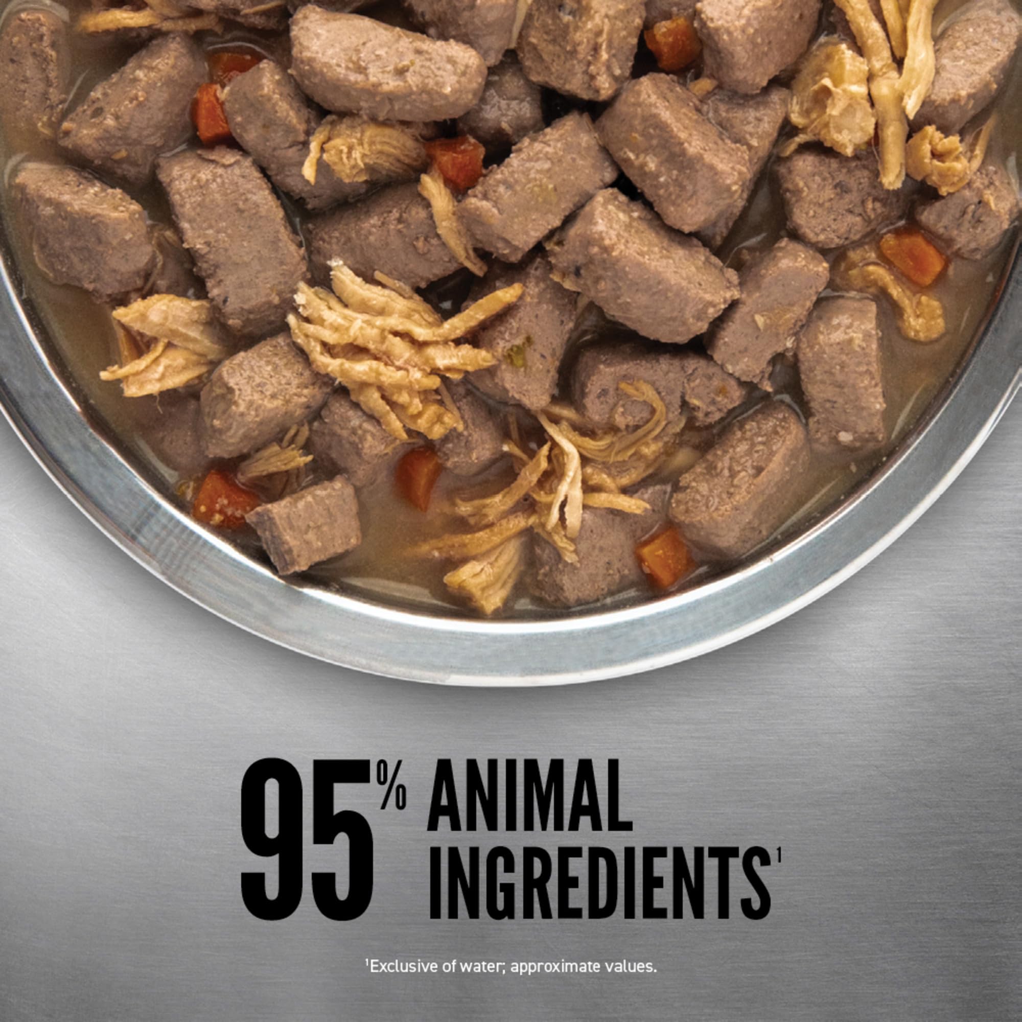 ORIJEN hecho en EE. UU. con ingredientes globales de calidad.