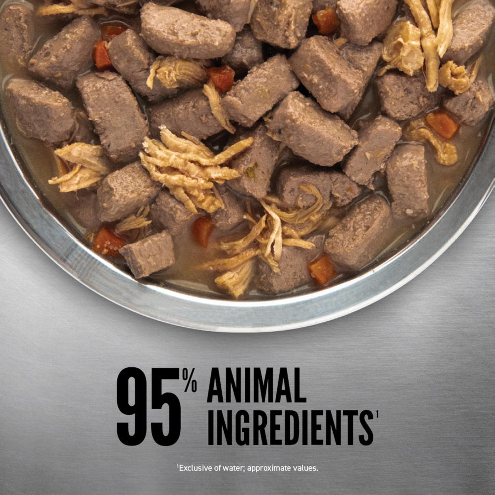 ORIJEN hecho en EE. UU. con ingredientes globales de calidad.