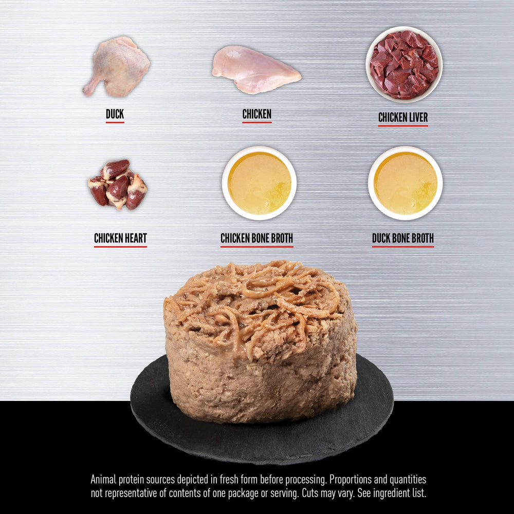 Hígado de pollo en pate ORIJEN, fuente de nutrientes