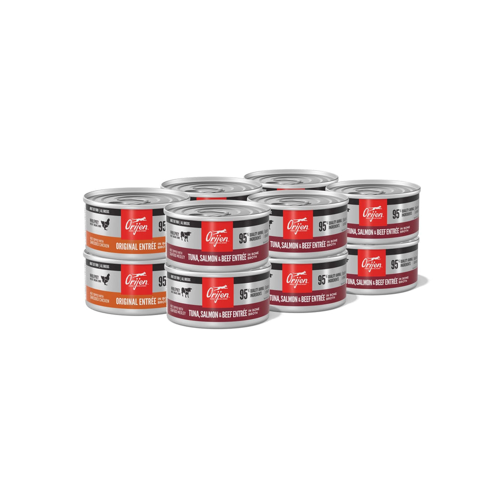ORIJEN Premium Pâté original-entrada: opción clásica para alimentar diariamente.