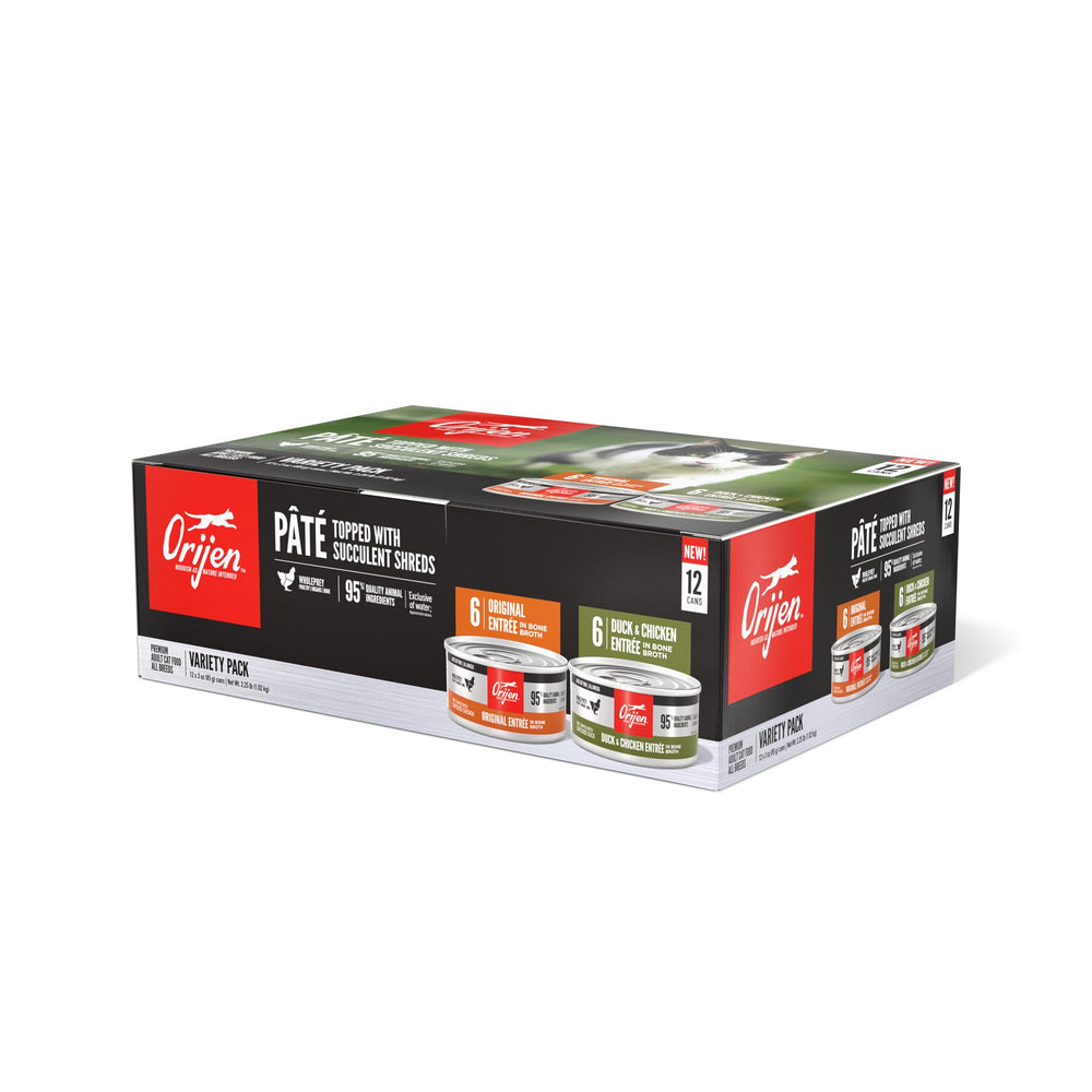 ORIJEN Paté Original: lata para gatos, alta proteína para una dieta natural.
