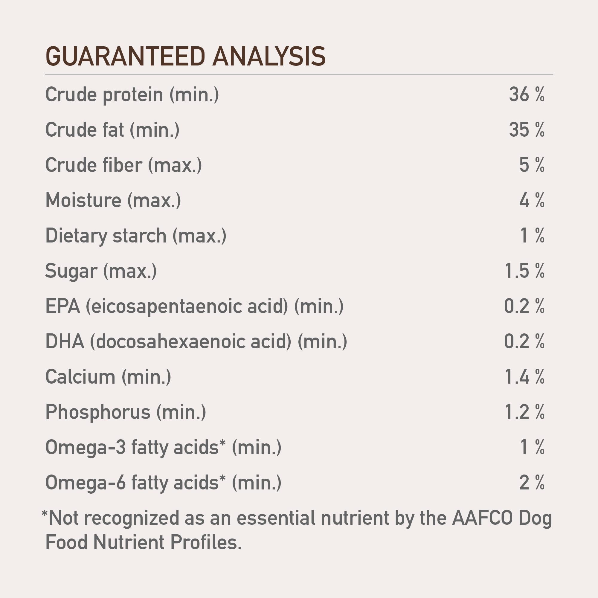 Dieta entera de caza en ORIJEN Regional Red para perros.