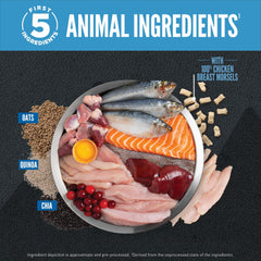 ORIJEN Wild Reserve: arenque entero y salmón, ingredientes de calidad.