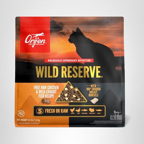 ORIJEN Wild Reserve: satisface el instinto de cazar durante la comida diaria.