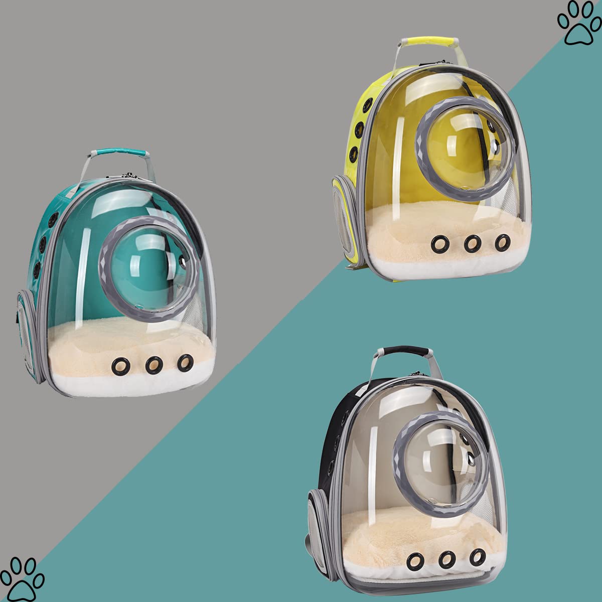 ORIZZP Mochila verde impermeable, fácil de limpiar para uso diario.