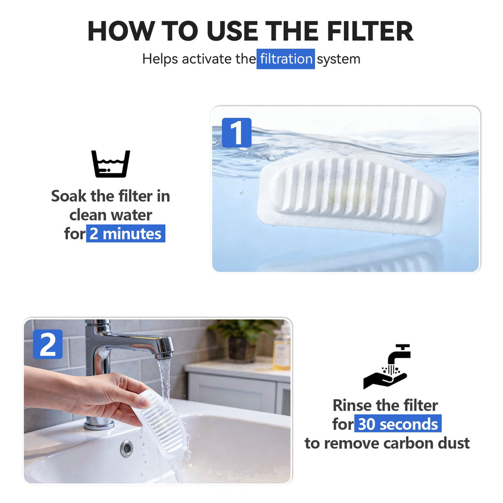 Filtre ORSDA guide QR fontaine, vérification rapide.