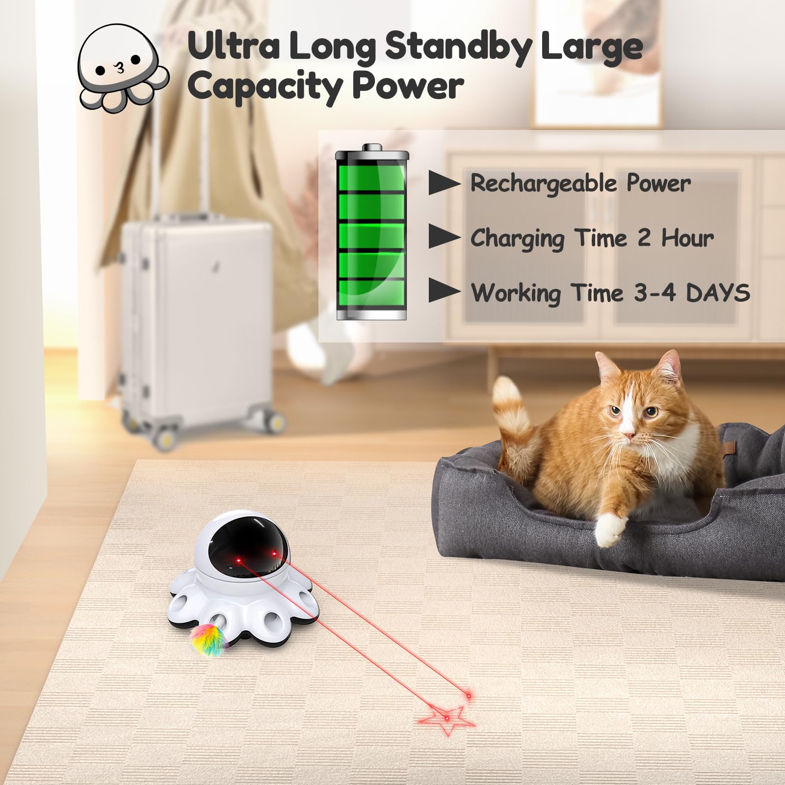 ORSDA modo nocturno, juego seguro durante la noche.