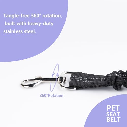 Ortarco Cinturón para perro con clip universal en vehículo