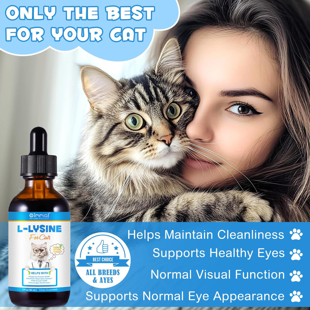 O.SECERT lisina para gatos, nariz clara y cómoda