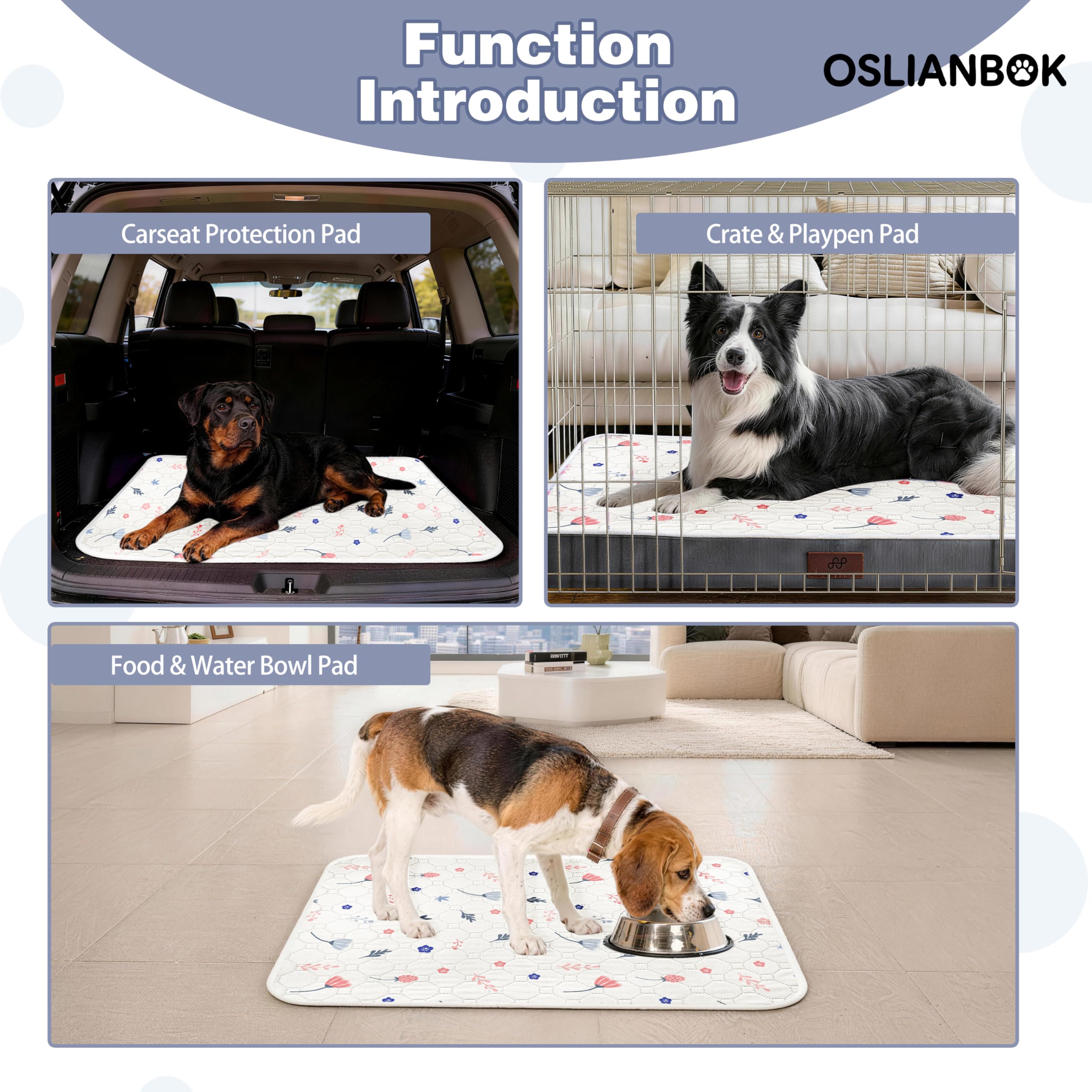 Oslianbok protección versátil para sofá y coche, reutilizable y limpia.