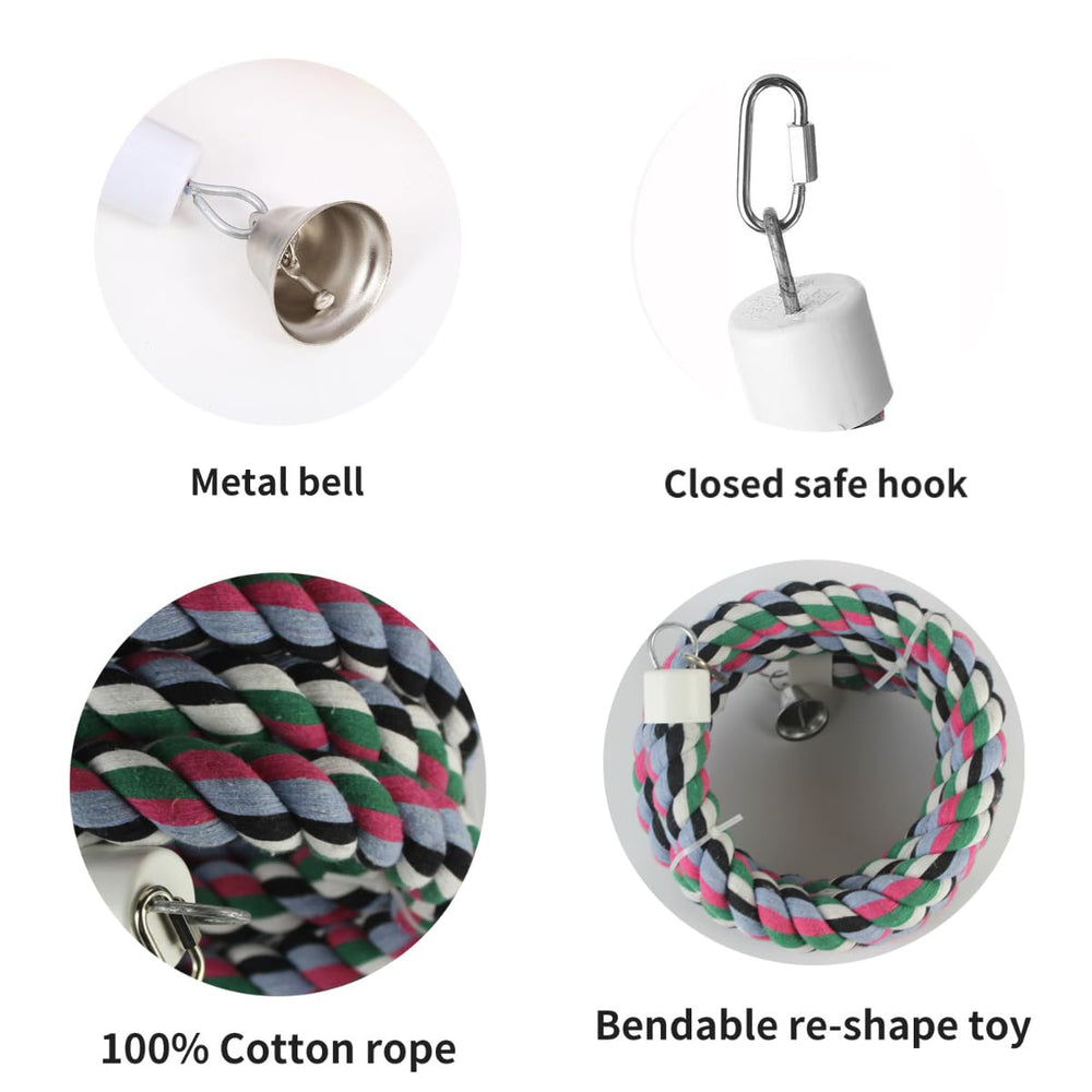 Diseño duradero de OSWINMART para aves grandes.