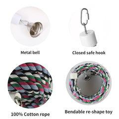 Diseño duradero de OSWINMART para aves grandes.