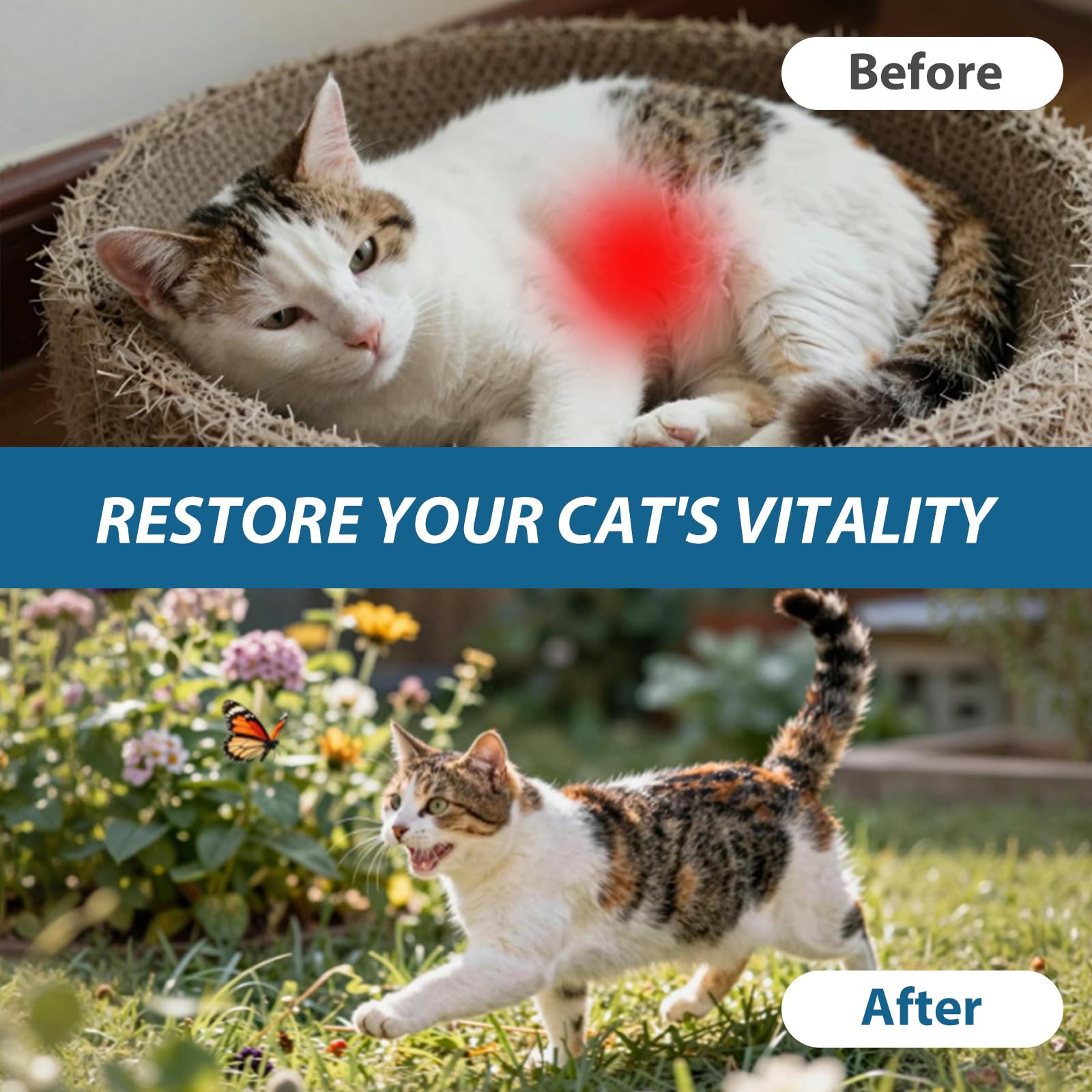 OthoKing dosis segura por peso, ajuste práctico para gatos.