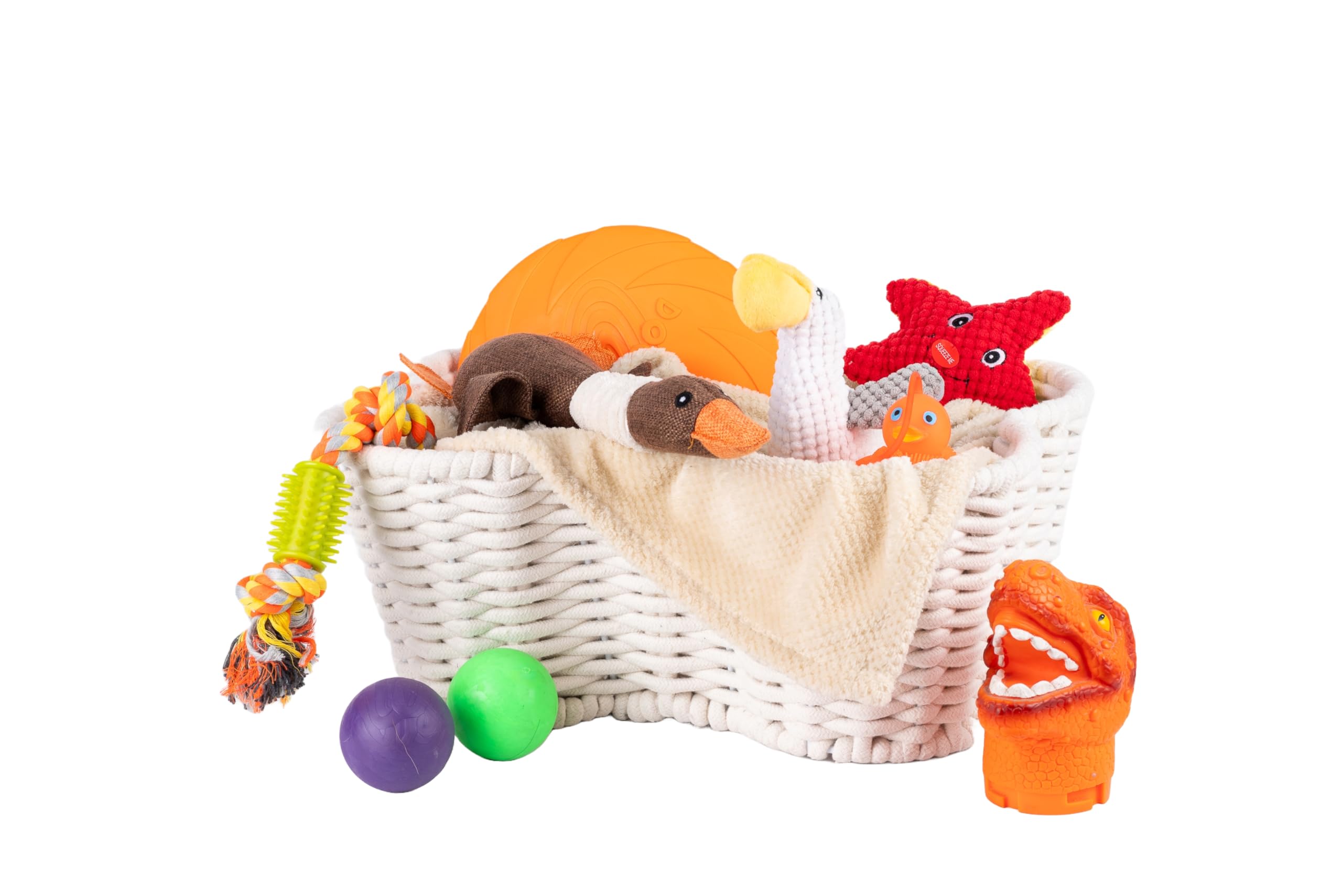 OtterPets cesta-juguetes-17x13-pulgadas, tamaño práctico para ordenar diversos juguetes