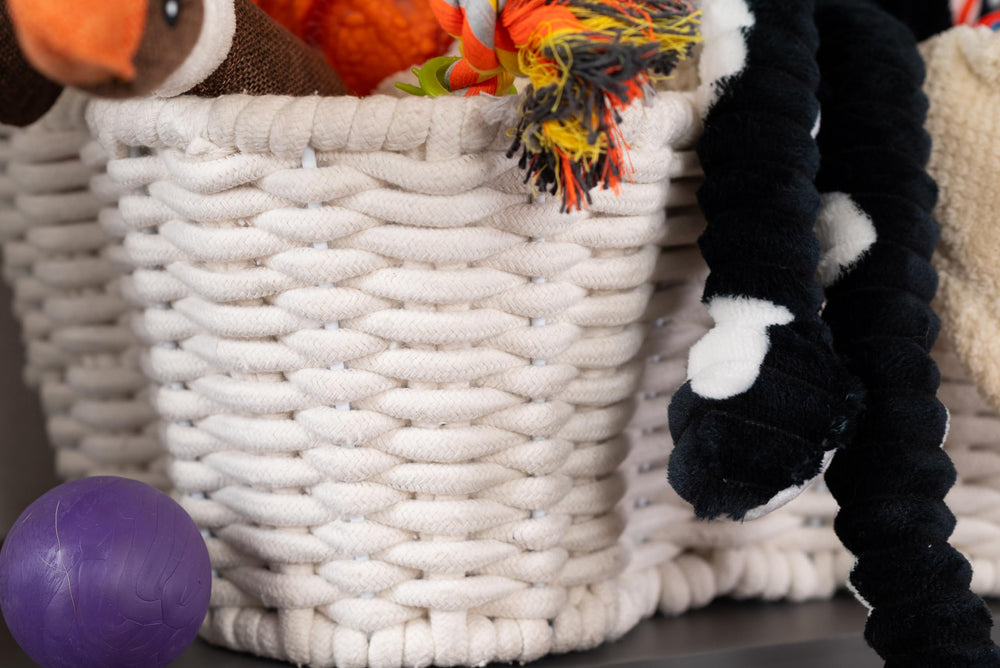 OtterPets cesto-juguetes-casa-decorativa, añade orden sin perder estilo