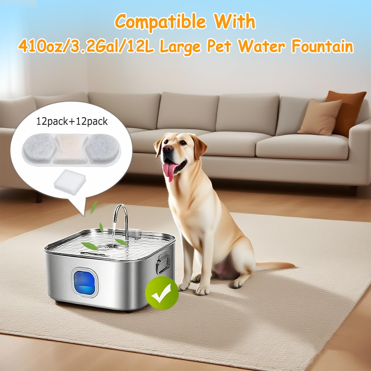 Diseño compatible OUPUSES WF120, instalación sin complicaciones.