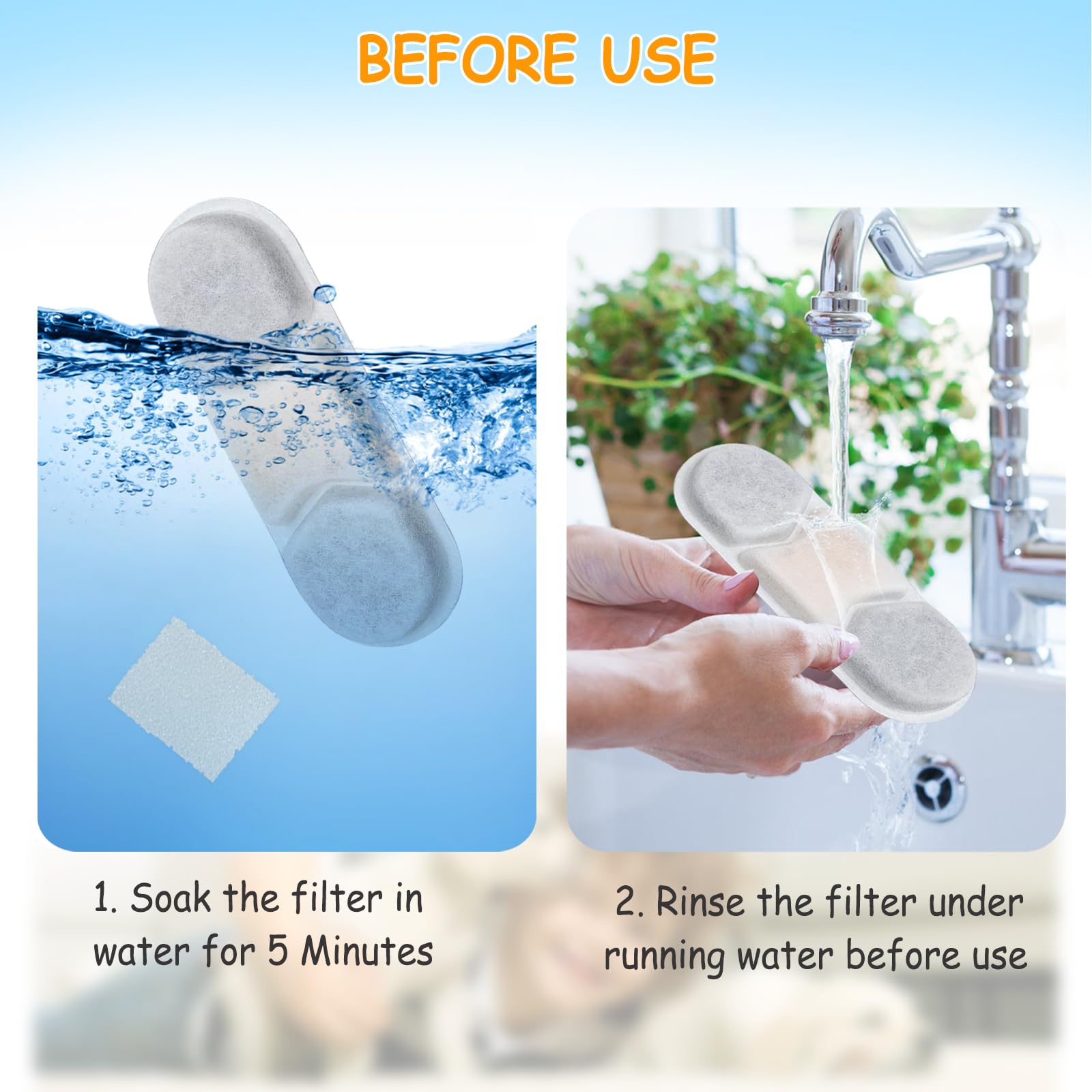 Mejora el sabor del agua para mascotas con carbón activado.