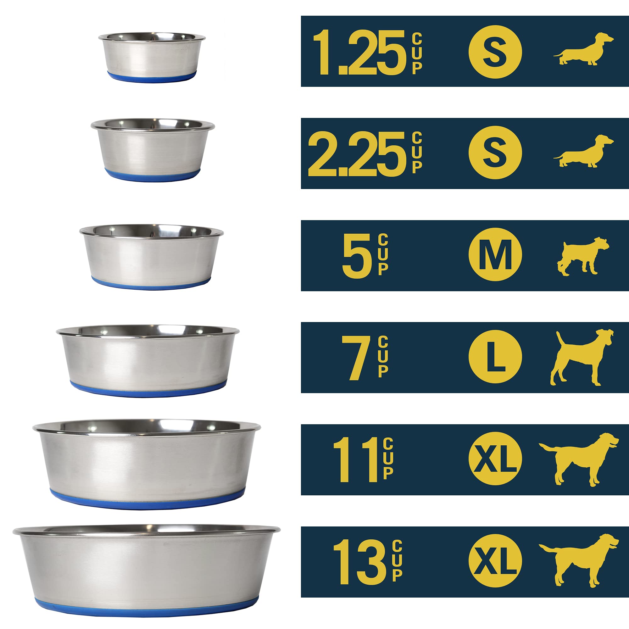 Our Pets DuraPet tazón de 1,25 tazas para porciones pequeñas