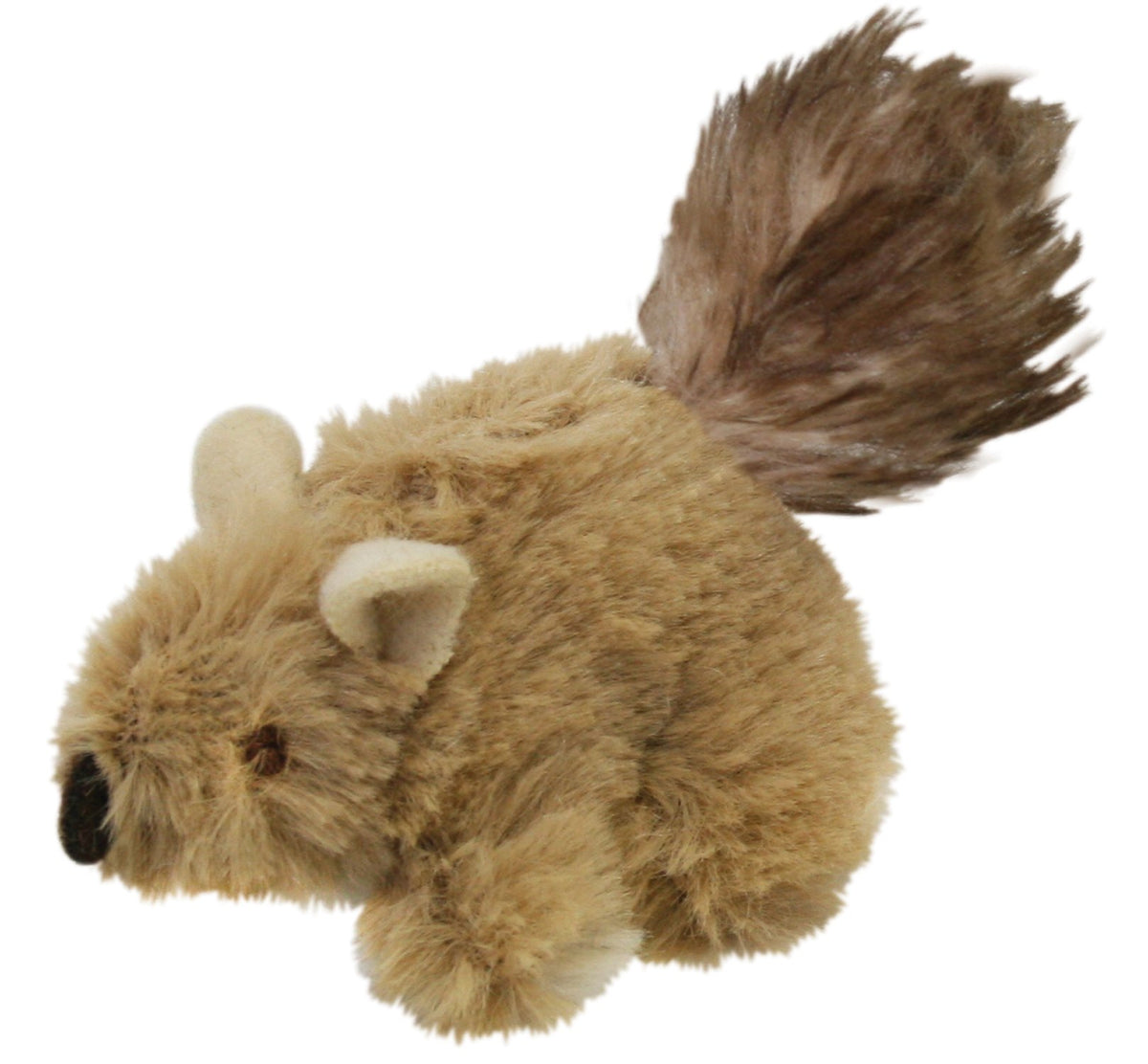 OurPets PlayNSqueak Ardilla Parlante para Jardín: estimula juego interactivo y ejercicio diario para gatos