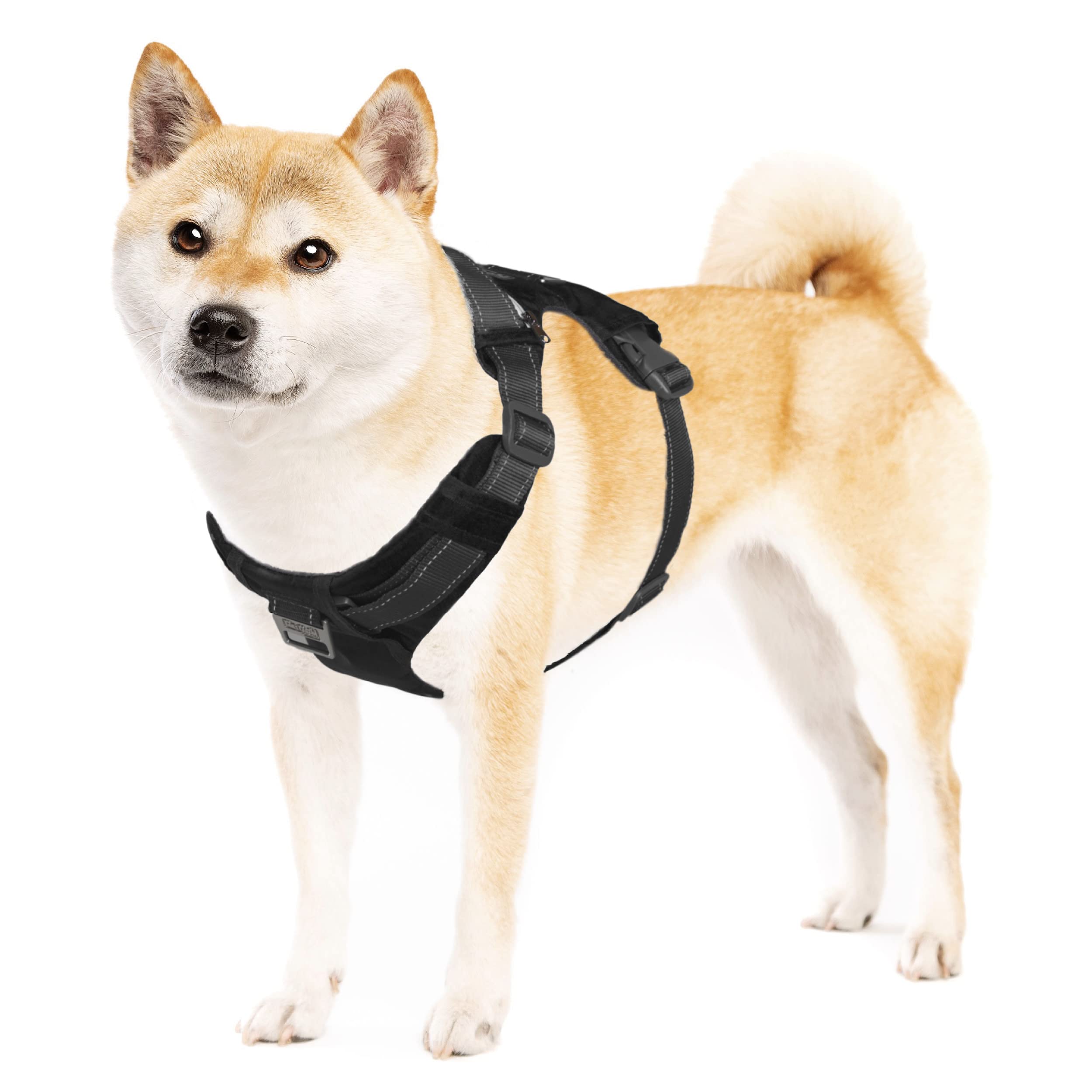 Outward Hound Boulder arnés ajustable con bolsillos, perfecto para paseos y guardado de golosinas.