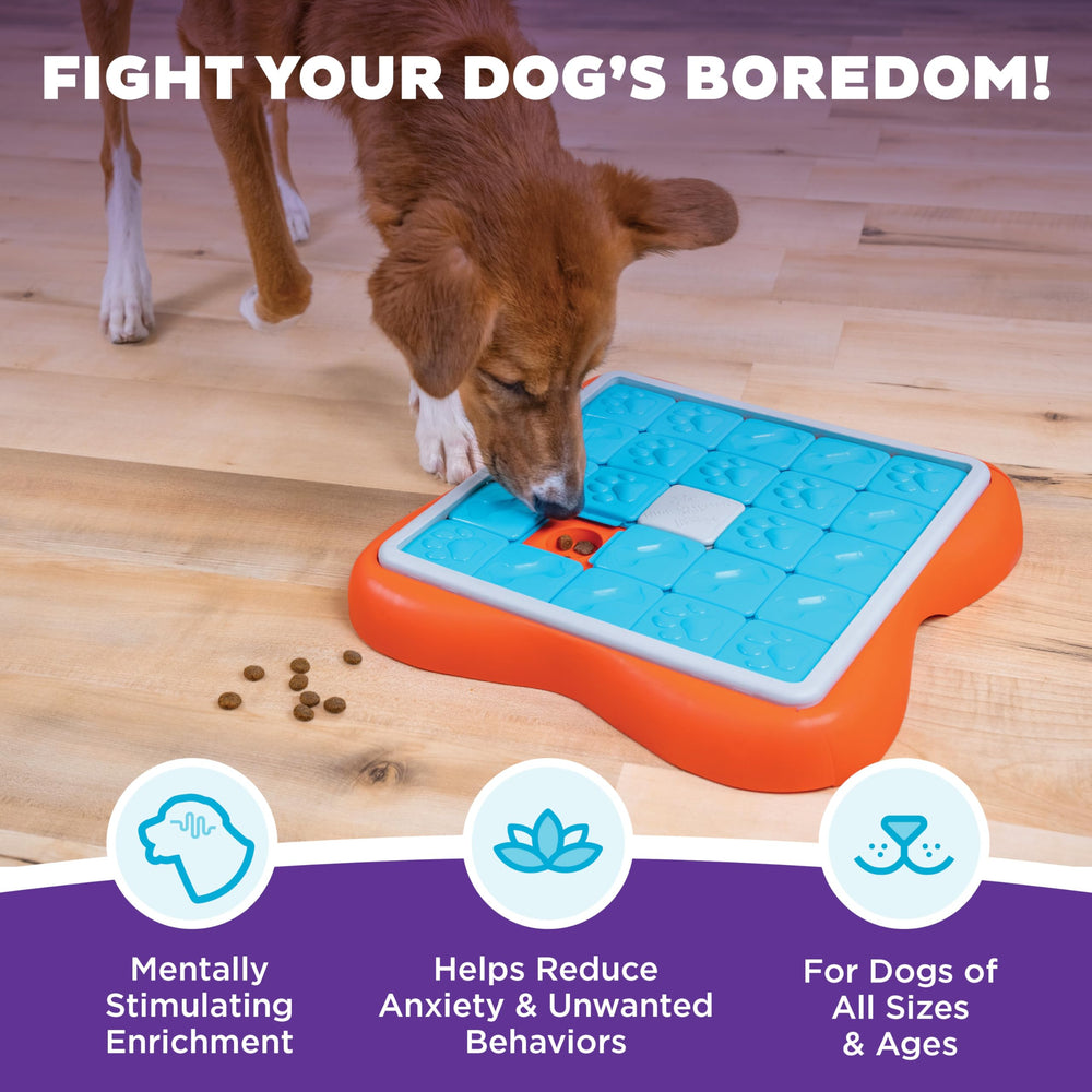 Outward Hound Challenge Slider ajuste de dificultad en tapas para perros