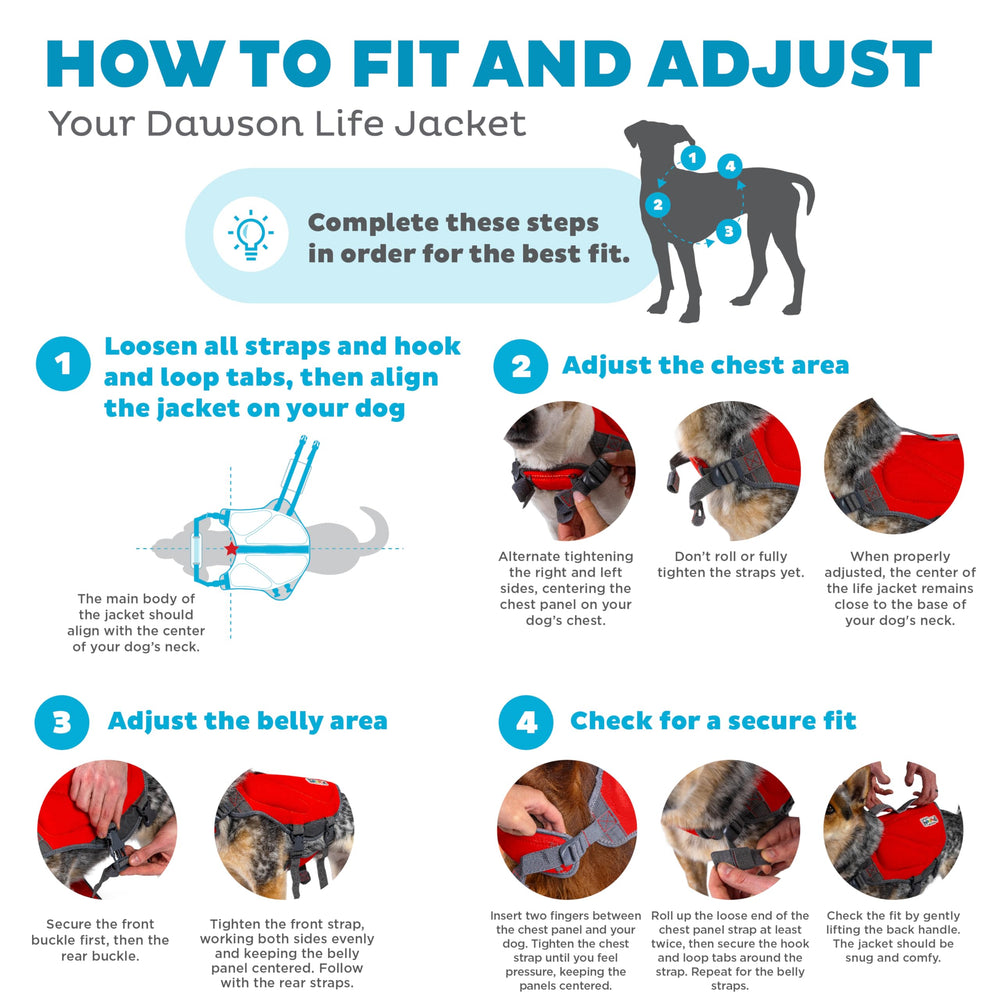Outward Hound Dawson, ajuste seguro XL, correas regulables y hebillas rápidas.