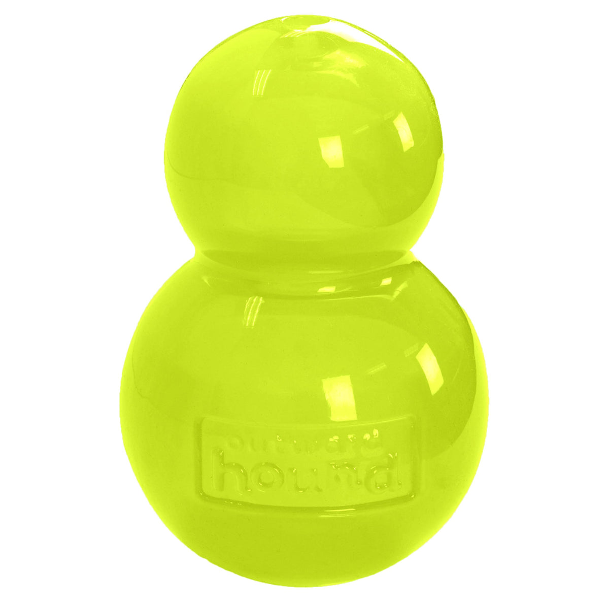Outward Hound Double-Tuff, bola dispensadora de premios de 5 pulgadas que fomenta juego.