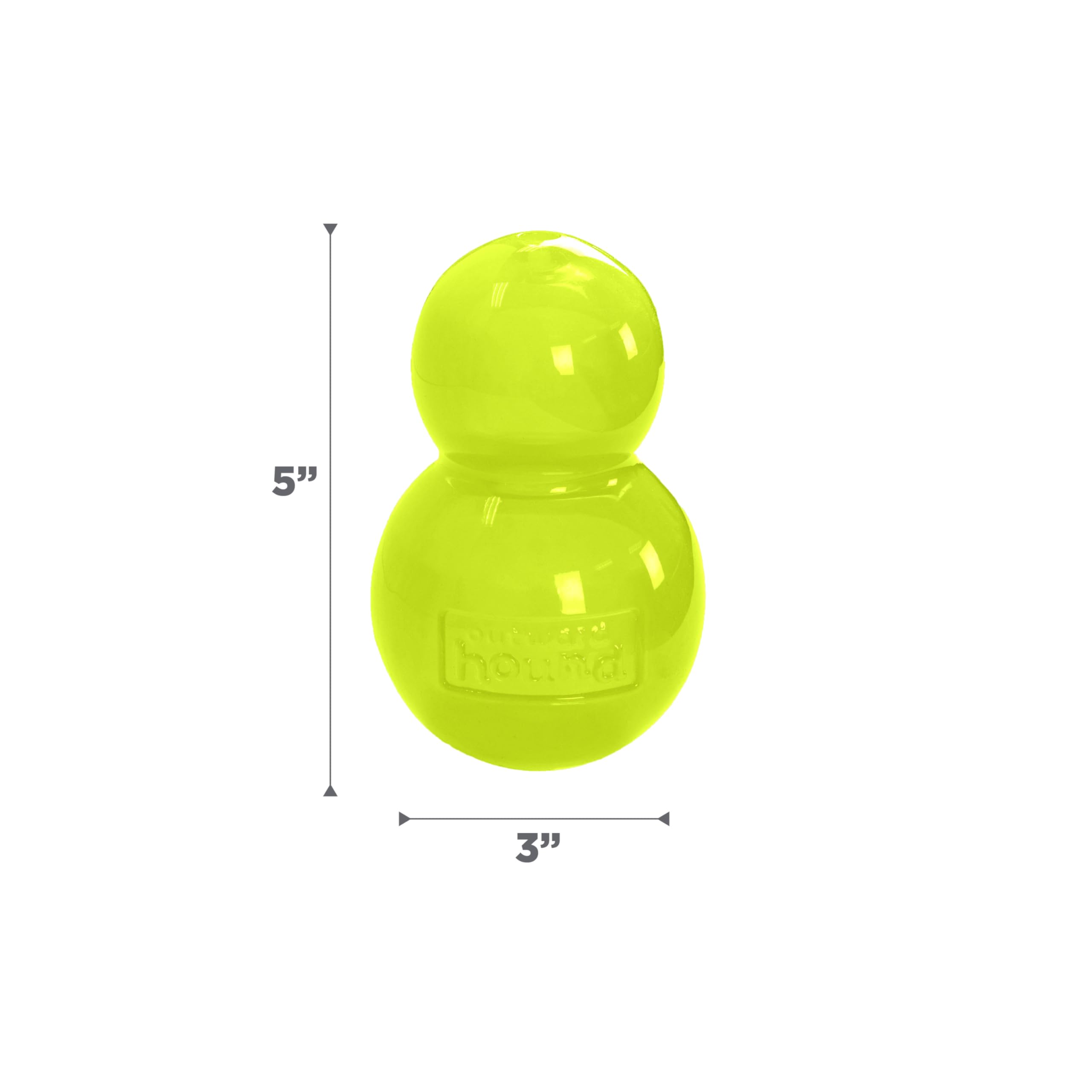 Outward Hound Double-Tuff, diseñado para perros medianos y grandes, diversión interactiva.