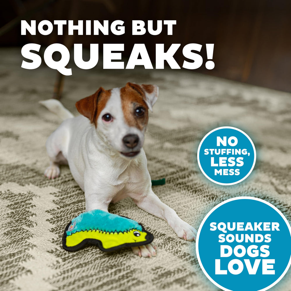 Outward Hound Durablez Minis chirridos gigantes para captar la atención del perro