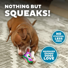 Outward Hound Durablez Minis Owl, gran chirrido interno para mayor estimulación.