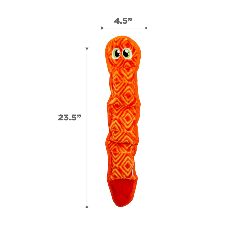 Outward Hound Durablez serpiente rosa-duradera, apta para perros de diferentes tamaños.