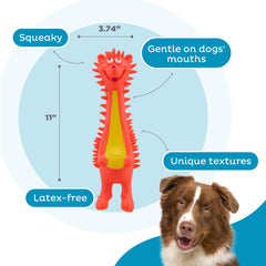 Erizo de Outward Hound para perro en colores variados para morder y jugar.