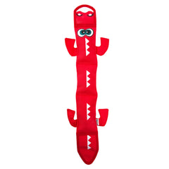 Outward Hound Fire Biterz dragón, juguete peluche resistente para juego y mordidas suaves.