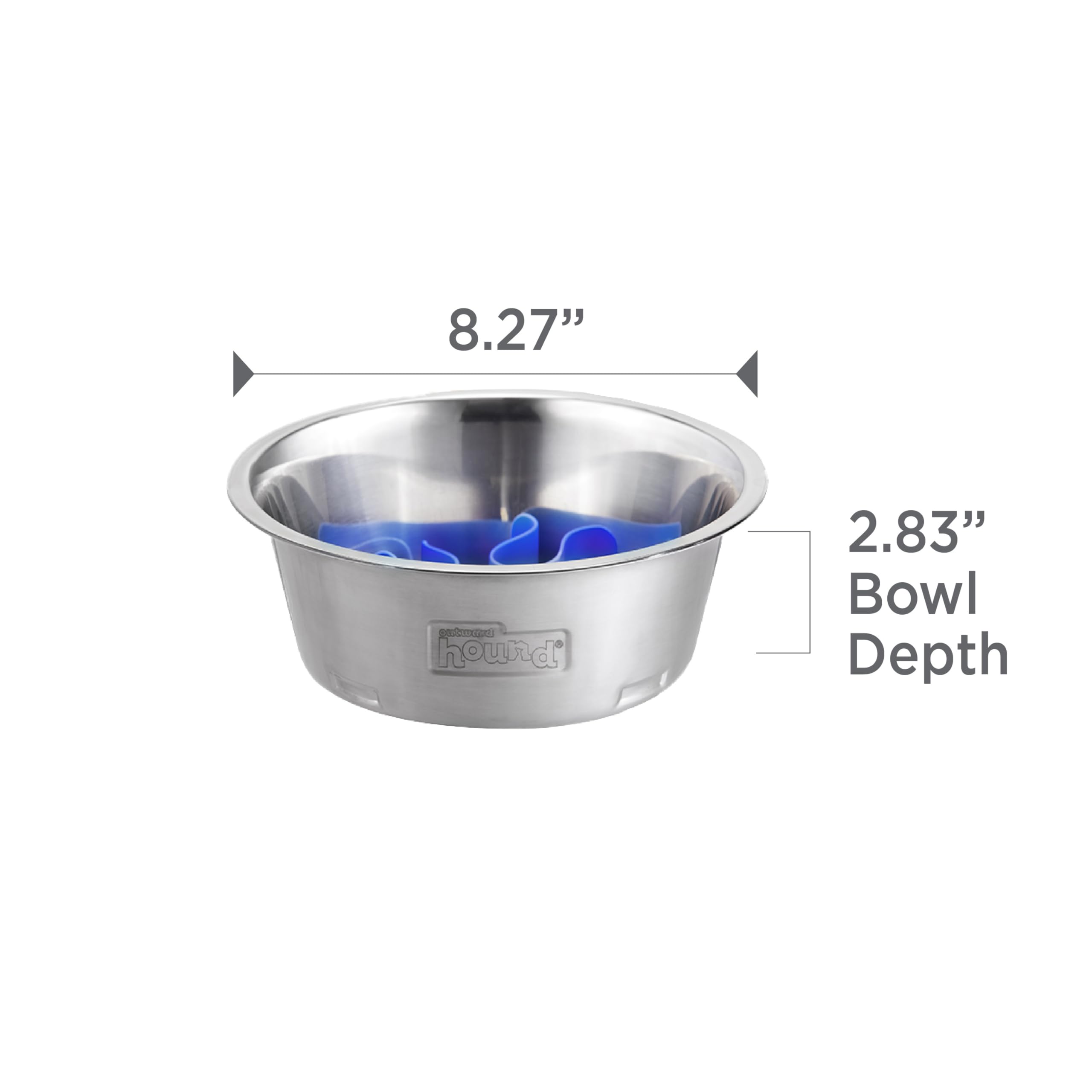 Outward Hound Fun Feeder sin ftalatos para tranquilidad.