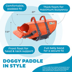 Outward Hound Granby Splash, detalles reflectivos, mayor visibilidad en poca luz