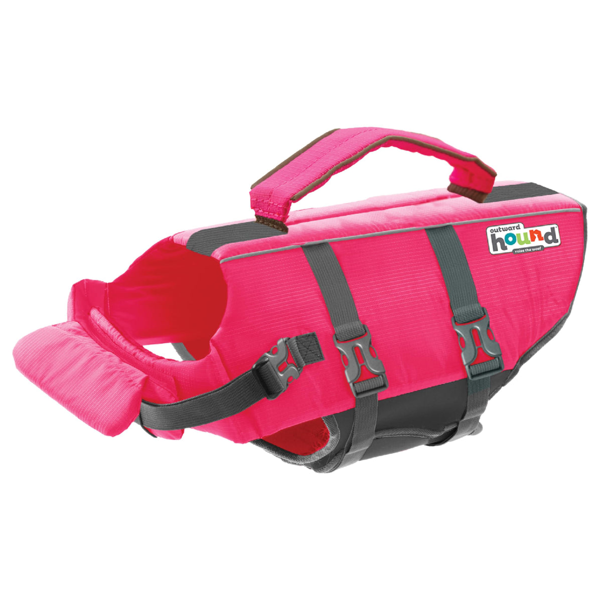 Outward Hound Granby Splash Rosa XS: jaqueta salvavidas para perro con alta visibilidad