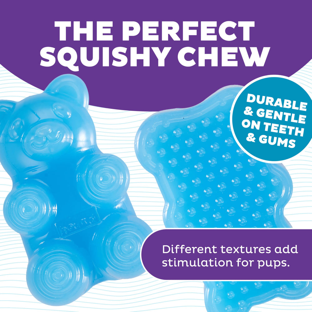 Outward Hound Gummiez sabor-frambuesa-azul: aroma tentador para perros.