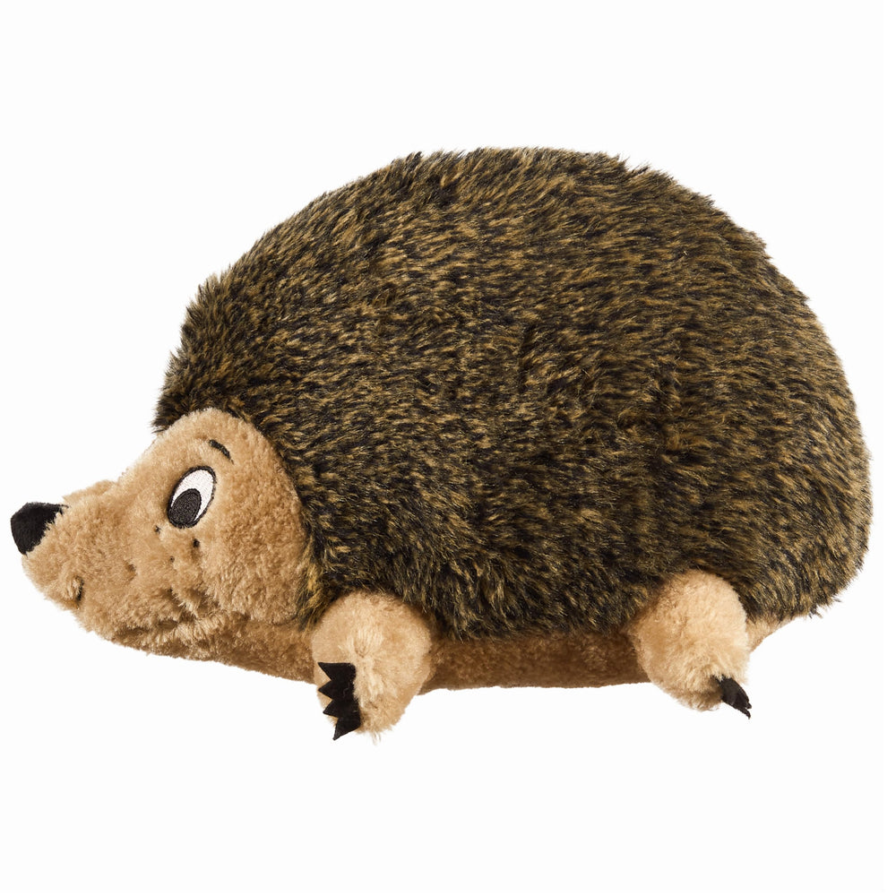 Juguete erizo de peluche de Outward Hound Hedgehogz para perros, suave y abrazable.