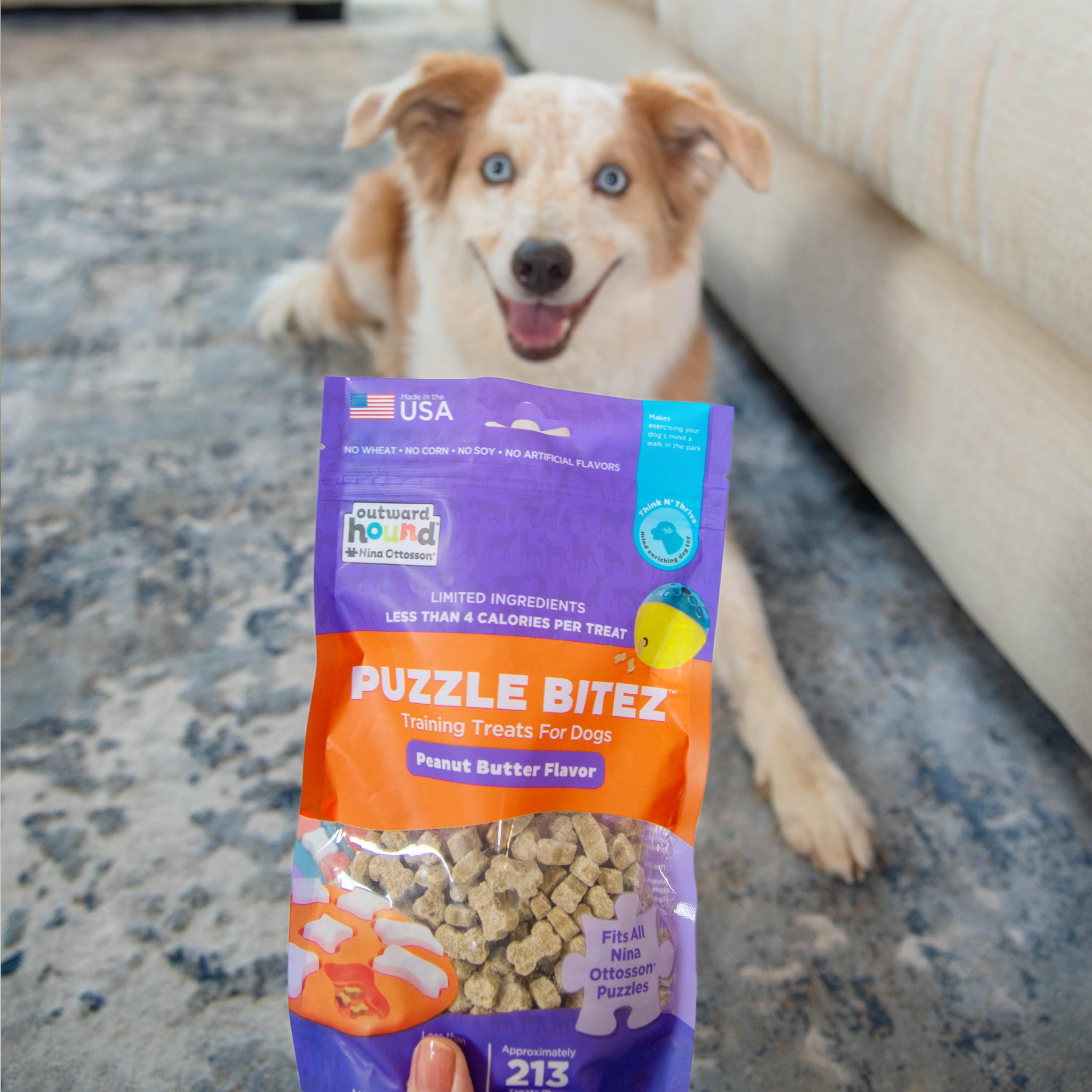 Outward Hound Puzzle Bitez ideal para rompecabezas y entrenamiento