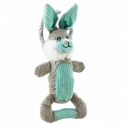 Juguete interactivo Scrunch Bunch para interacción dueño-perro