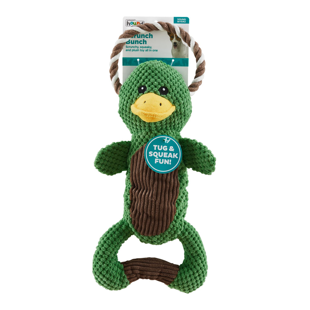 Outward Hound Scrunch Bunch Patito: forro resistente y protección K9 Tuff Guard