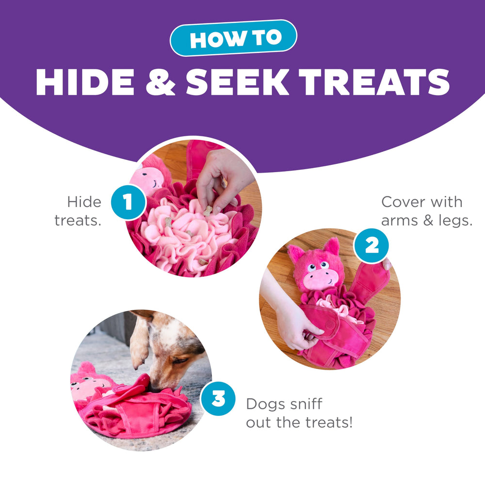 Outward Hound Snuffle Palz, cobertura con brazos y piernas para mayor reto.