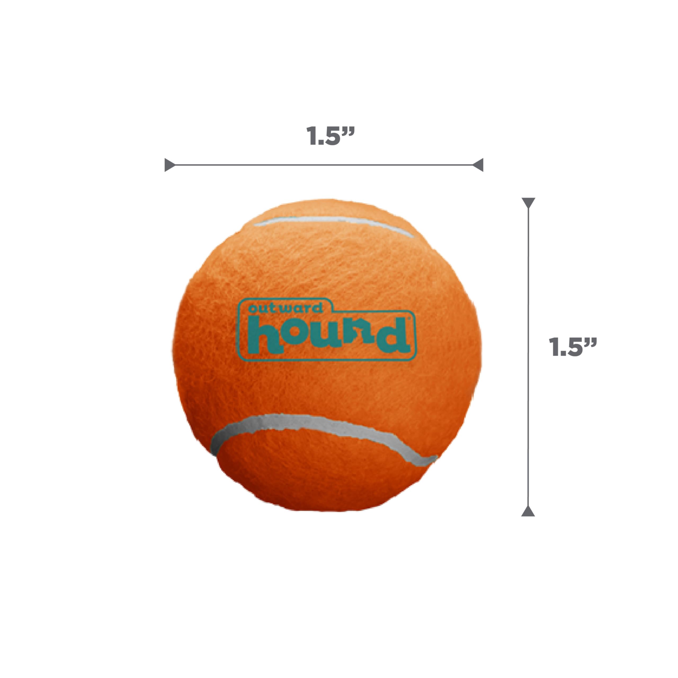 Outward Hound Squeaker Ballz, perfecto para entrenamiento y juego.