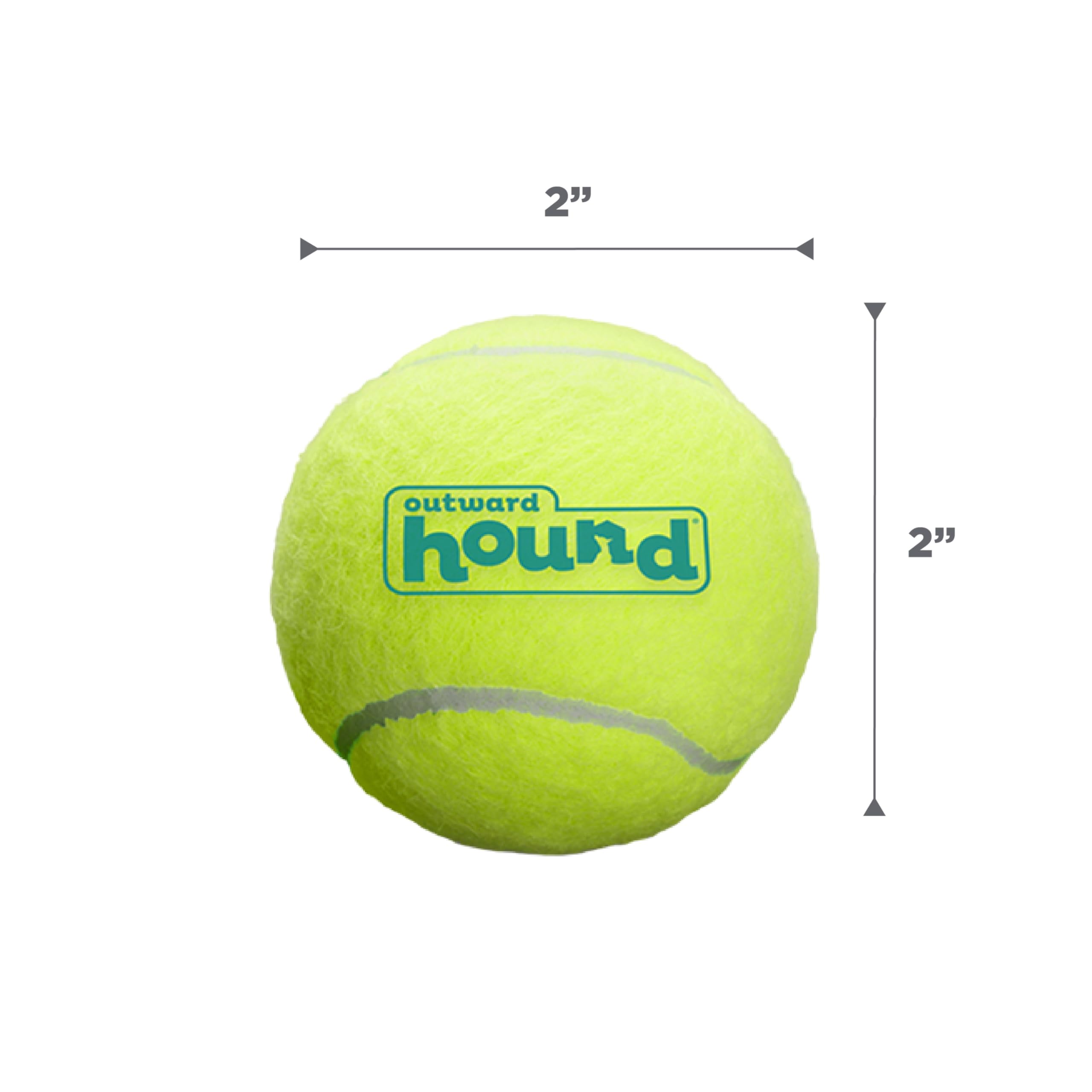 Outward Hound Squeaker Ballz: apto para interiores y exteriores, promueve ejercicio y juego.