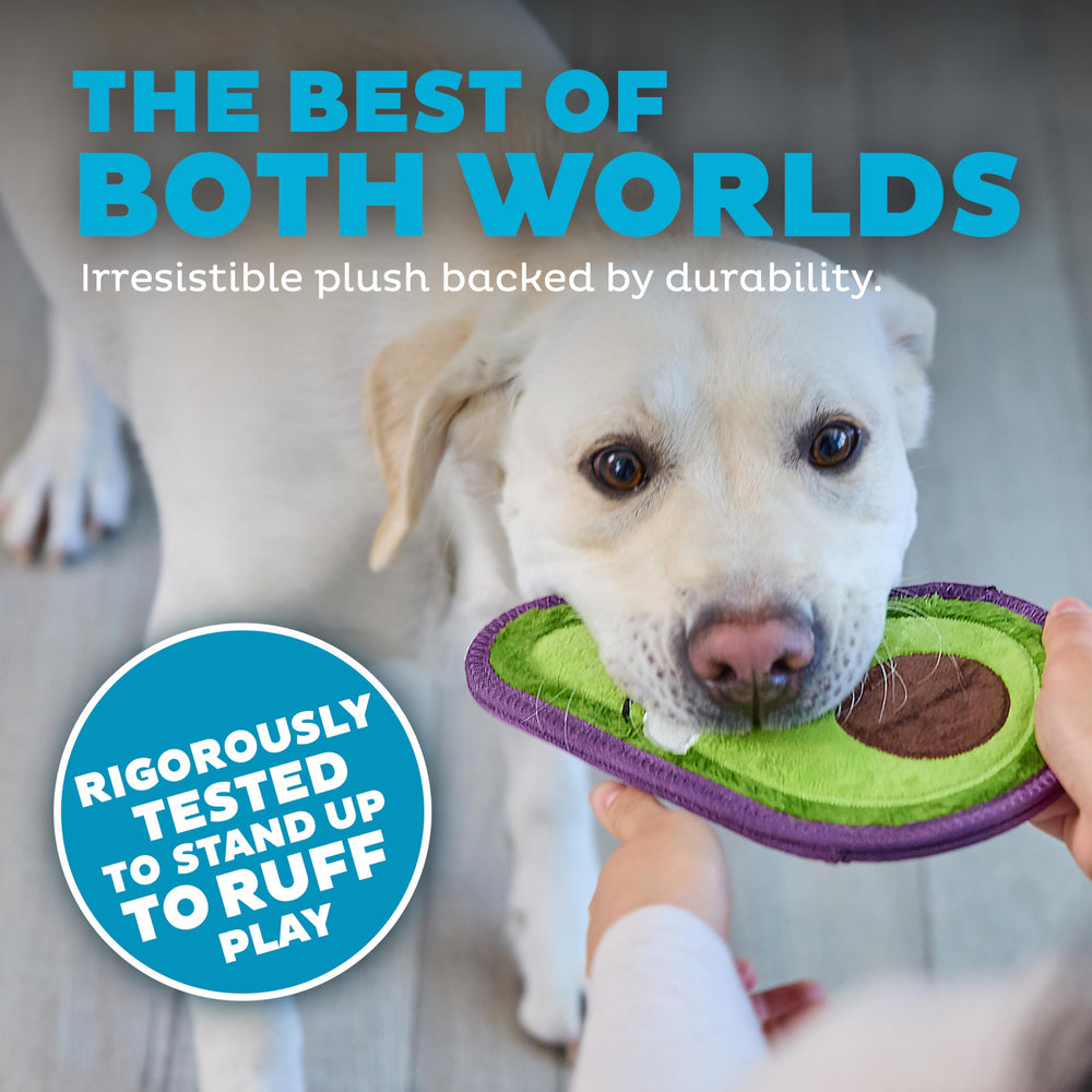 Outward Hound Tough Skinz: costuras triples para mayor resistencia.