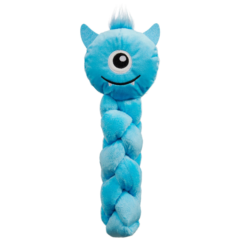 Outward Hound Twistiez, peluche interactivo Monstruo Azul para estimular la mente del perro.