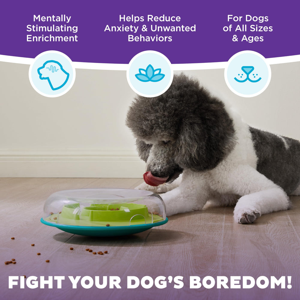 Outward Hound Wobble Bowl: movimiento inestable para mantener al perro activo.