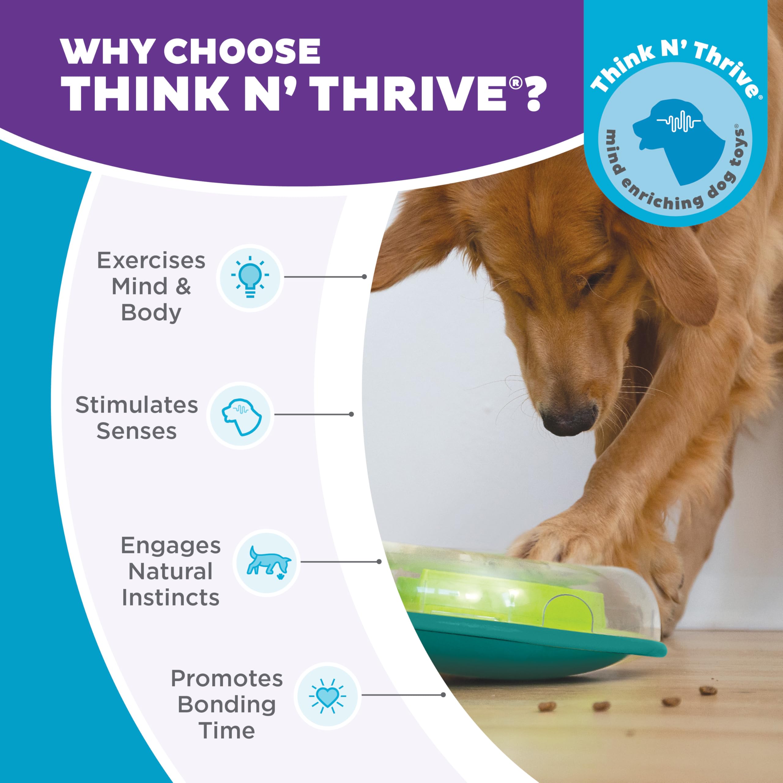 Outward Hound Wobble Bowl: ideal para desayunos y meriendas lentas.