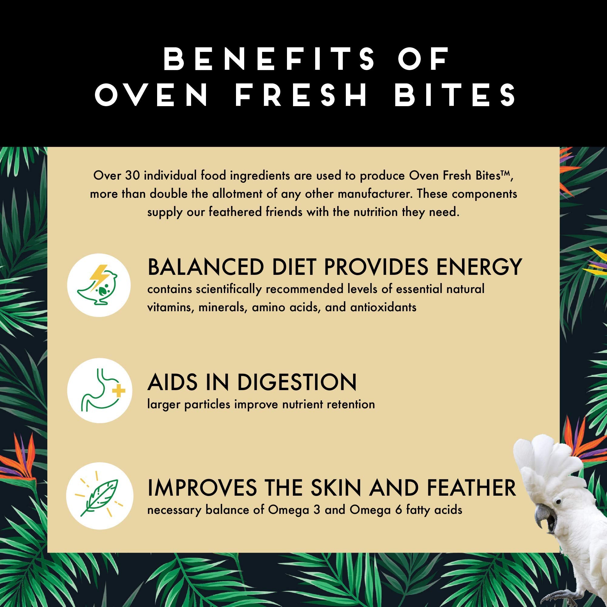 Oven Fresh Bites enfoque-natural-ave sin aditivos artificiales.